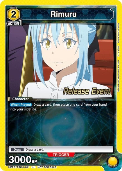Rimuru (011), UE20BT: That Time I Got Reincarnated as a Slime Release Event Cards UEPR/TSK-1-011