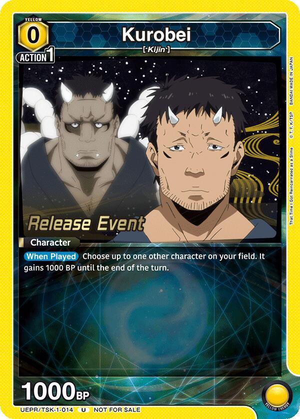 Kurobei, UE20BT: That Time I Got Reincarnated as a Slime Release Event Cards UEPR/TSK-1-014