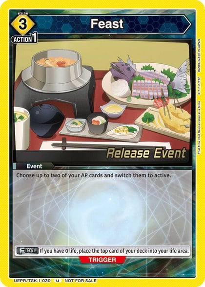 Feast (030), UE20BT: That Time I Got Reincarnated as a Slime Release Event Cards UEPR/TSK-1-030