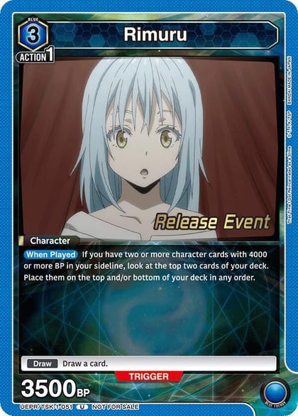 Rimuru (051), UE20BT: That Time I Got Reincarnated as a Slime Release Event Cards UEPR/TSK-1-051