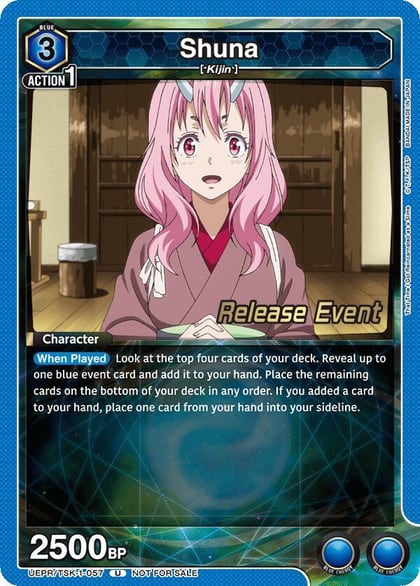 Shuna (057), UE20BT: That Time I Got Reincarnated as a Slime Release Event Cards UEPR/TSK-1-057