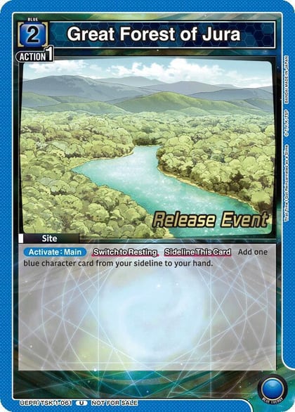 Great Forest of Jura, UE20BT: That Time I Got Reincarnated as a Slime Release Event Cards UEPR/TSK-1-061