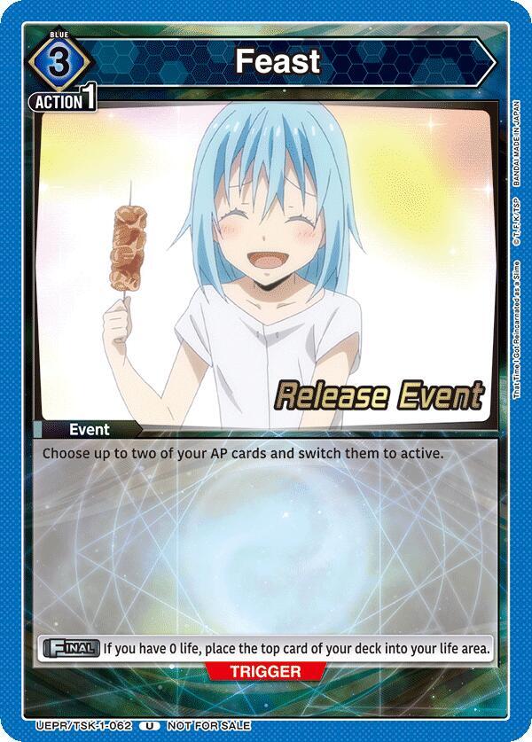 Feast (062), UE20BT: That Time I Got Reincarnated as a Slime Release Event Cards UEPR/TSK-1-062
