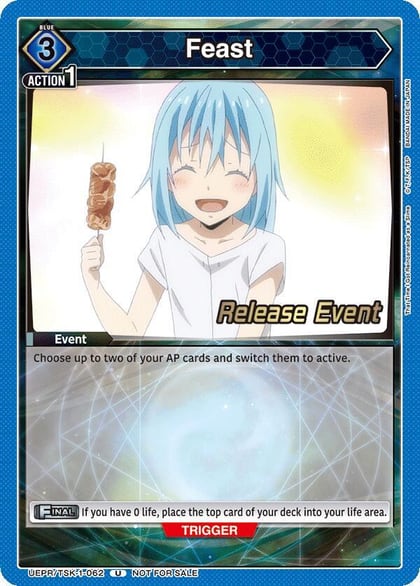 Feast (062), UE20BT: That Time I Got Reincarnated as a Slime Release Event Cards UEPR/TSK-1-062
