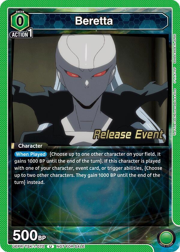 Beretta, UE20BT: That Time I Got Reincarnated as a Slime Release Event Cards UEPR/TSK-1-072