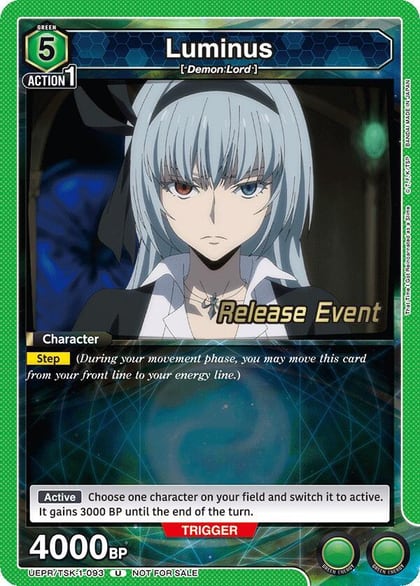 Luminus (093), UE20BT: That Time I Got Reincarnated as a Slime Release Event Cards UEPR/TSK-1-093