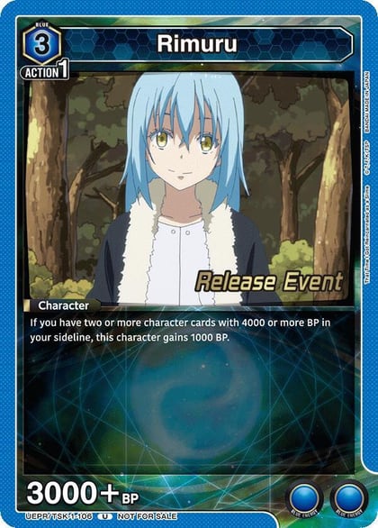 Rimuru (106), UE20BT: That Time I Got Reincarnated as a Slime Release Event Cards UEPR/TSK-1-106