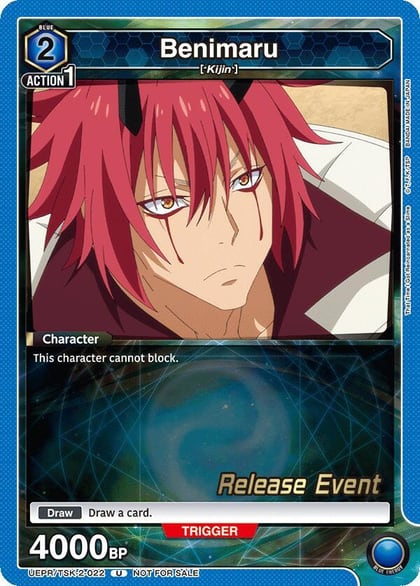 Benimaru (022), UE20BT: That Time I Got Reincarnated as a Slime Release Event Cards UEPR/TSK-2-022