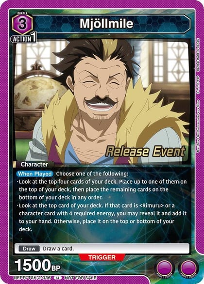 Mjollmile, UE20BT: That Time I Got Reincarnated as a Slime Release Event Cards UEPR/TSK-2-036