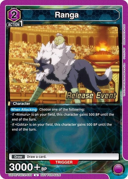 Ranga (039), UE20BT: That Time I Got Reincarnated as a Slime Release Event Cards UEPR/TSK-2-039