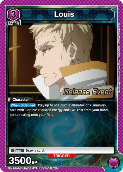 Louis, UE20BT: That Time I Got Reincarnated as a Slime Release Event Cards UEPR/TSK-2-040