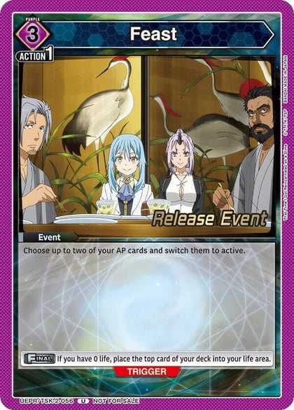 Feast (056), UE20BT: That Time I Got Reincarnated as a Slime Release Event Cards UEPR/TSK-2-056
