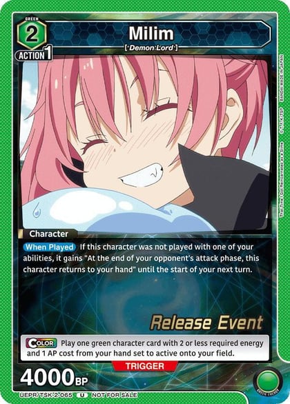 Milim (065), UE20BT: That Time I Got Reincarnated as a Slime Release Event Cards UEPR/TSK-2-065
