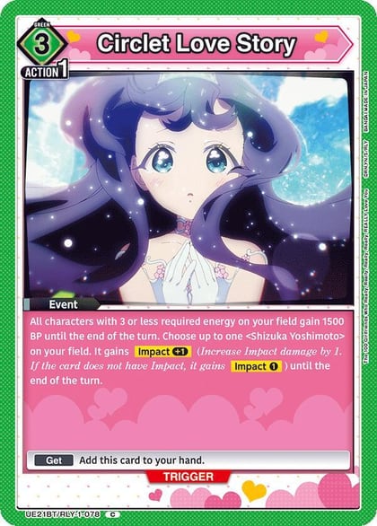 Circlet Love Story, UE21BT: The 100 Girlfriends Who Really, Really, Really, Really, REALLY Love You UE21BT/RLY-1-078