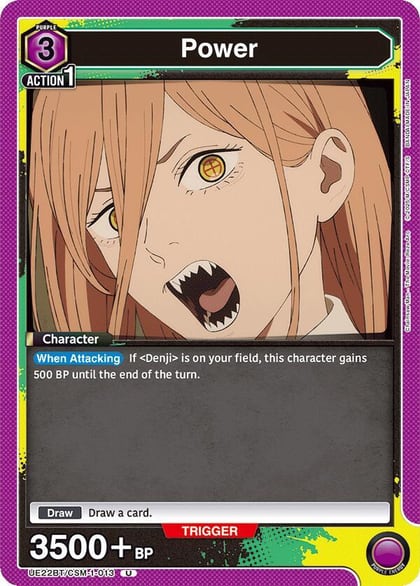 Power (013), UE22BT: CHAINSAW MAN UE22BT/CSM-1-013