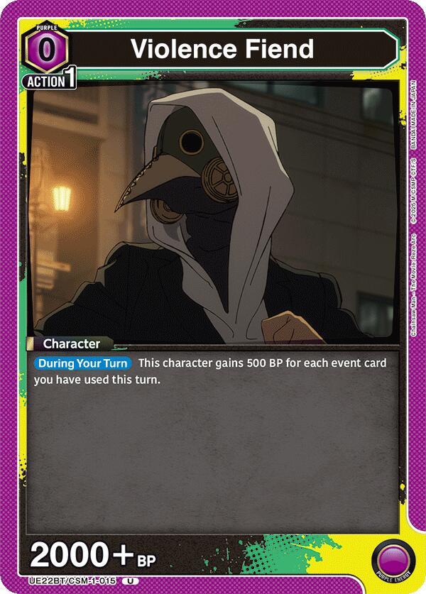 Violence Fiend, UE22BT: CHAINSAW MAN UE22BT/CSM-1-015