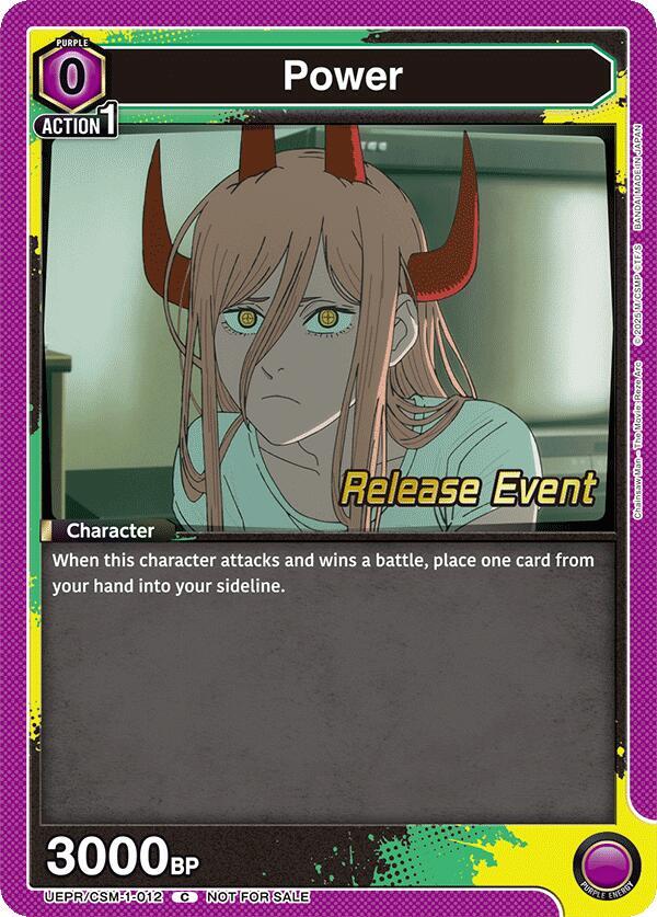 Power (012), UE22BT: CHAINSAW MAN Release Event UE22BT/CSM-1-012