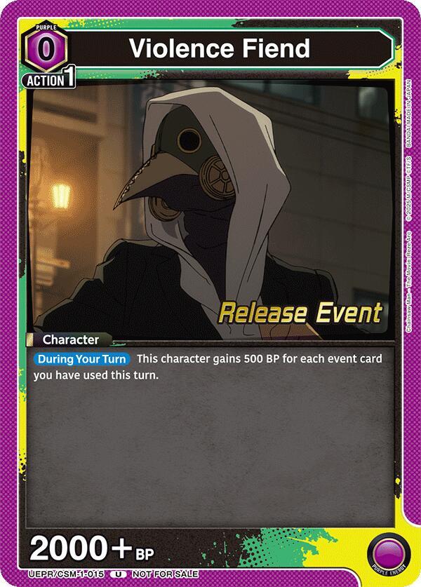 Violence Fiend, UE22BT: CHAINSAW MAN Release Event UE22BT/CSM-1-015