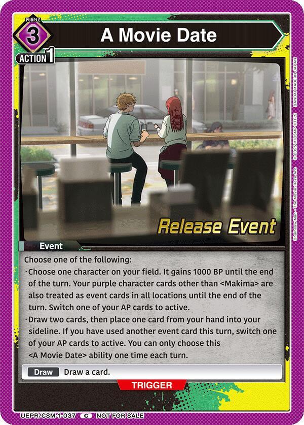 A Movie Date, UE22BT: CHAINSAW MAN Release Event UE22BT/CSM-1-037