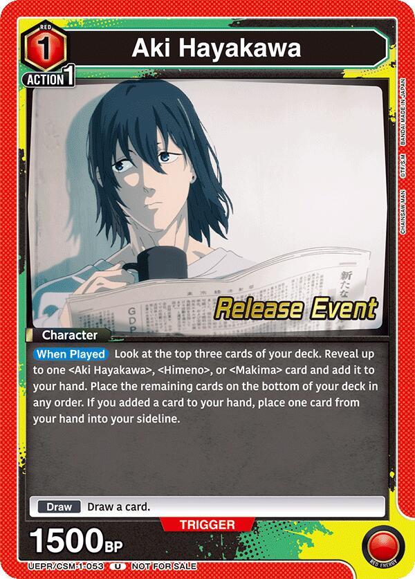 Aki Hayakawa (053), UE22BT: CHAINSAW MAN Release Event UE22BT/CSM-1-053