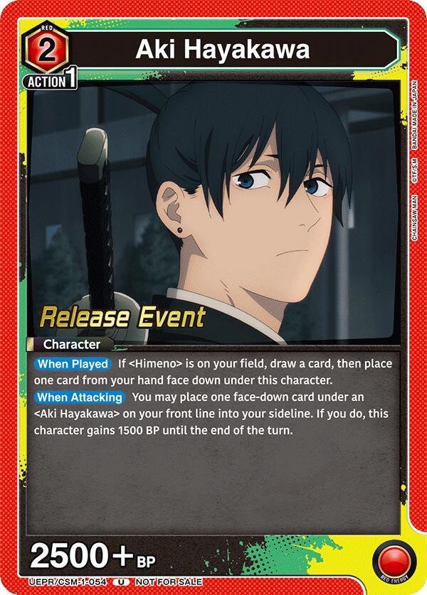 Aki Hayakawa (054), UE22BT: CHAINSAW MAN Release Event UE22BT/CSM-1-054