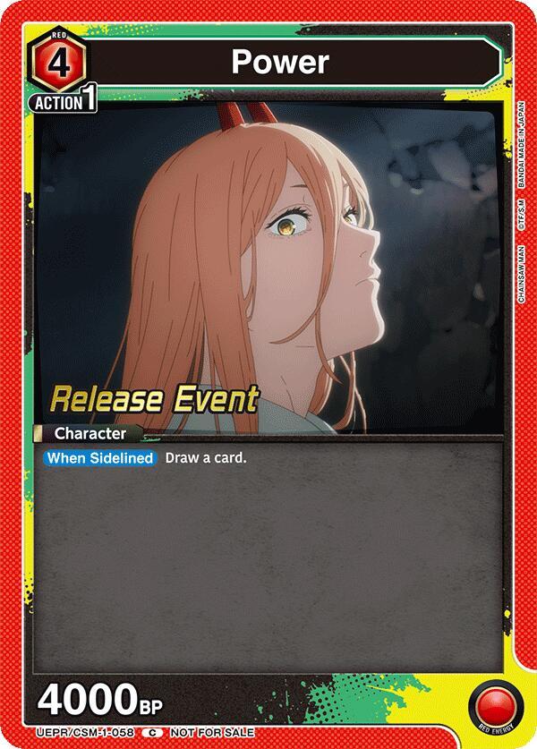 Power (058), UE22BT: CHAINSAW MAN Release Event UE22BT/CSM-1-058