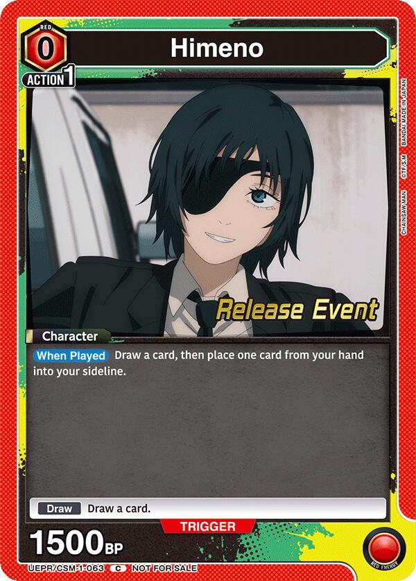 Himeno (063), UE22BT: CHAINSAW MAN Release Event UE22BT/CSM-1-063
