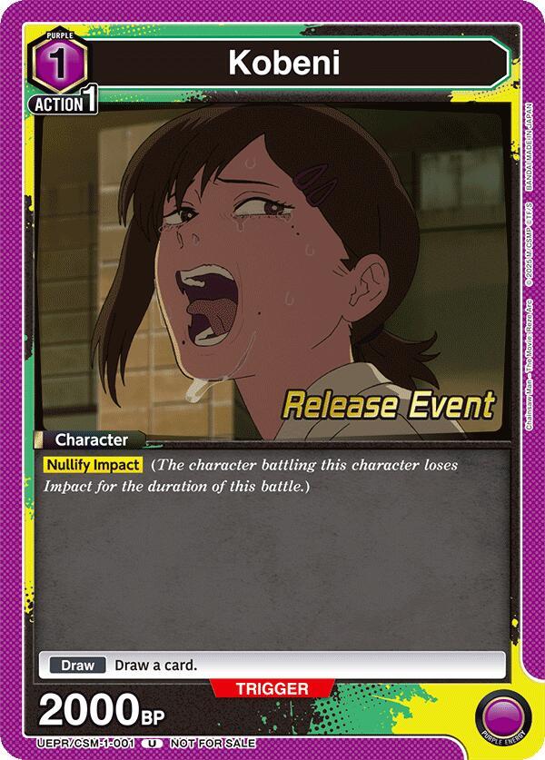 Kobeni (001), UE22BT: CHAINSAW MAN Release Event UE22BT/CSM-1-001