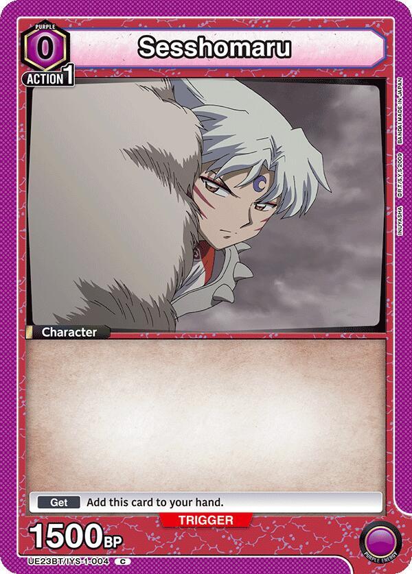 Sesshomaru (004), UE23BT: Inuyasha UE23BT/IYS-1-004
