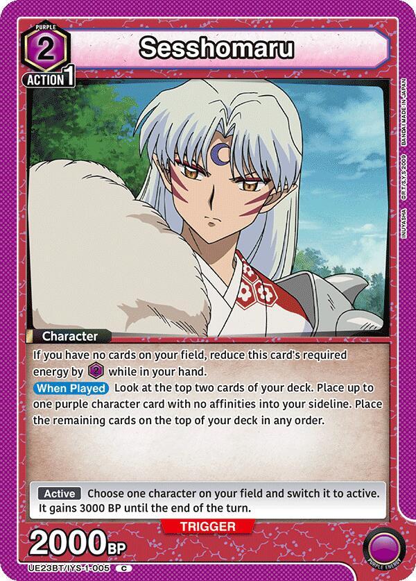 Sesshomaru (005), UE23BT: Inuyasha UE23BT/IYS-1-005
