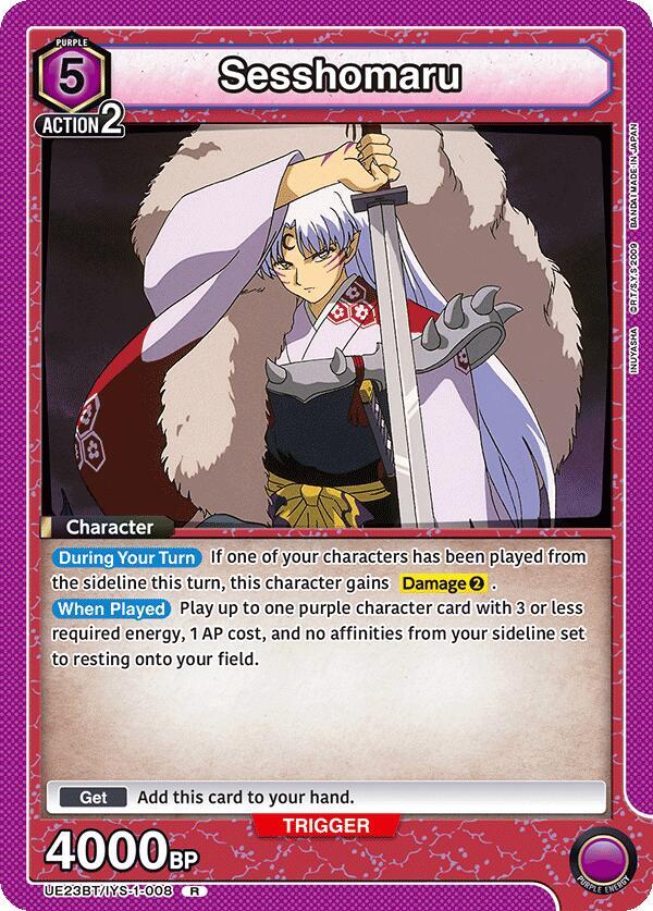 Sesshomaru (008), UE23BT: Inuyasha UE23BT/IYS-1-008