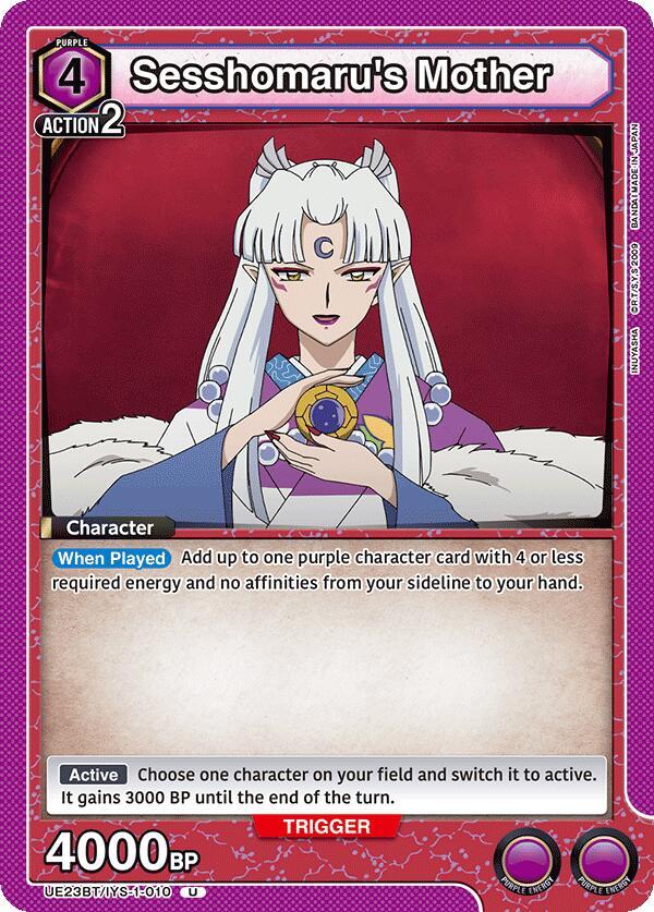 Sesshomaru's Mother, UE23BT: Inuyasha UE23BT/IYS-1-010