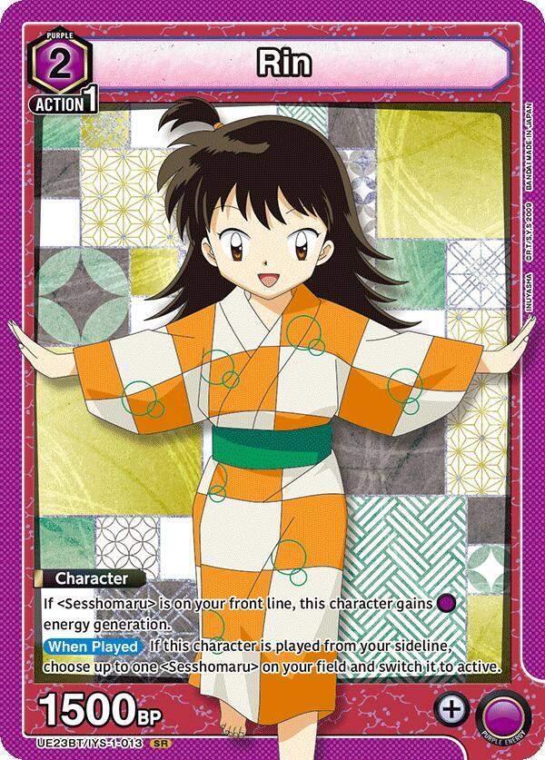 Rin (013), UE23BT: Inuyasha UE23BT/IYS-1-013