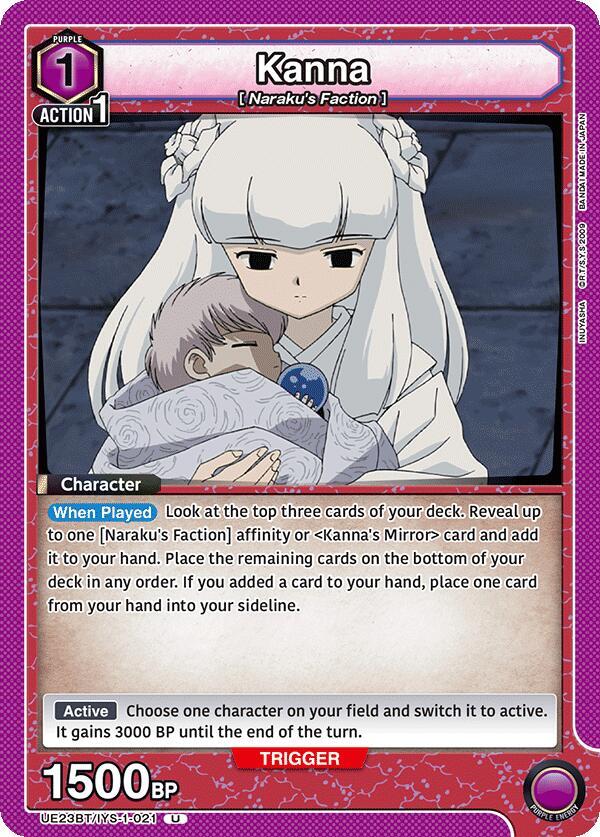 Kanna (021), UE23BT: Inuyasha UE23BT/IYS-1-021