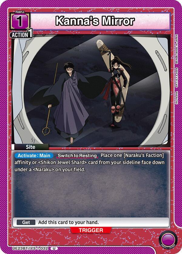 Kanna's Mirror, UE23BT: Inuyasha UE23BT/IYS-1-032