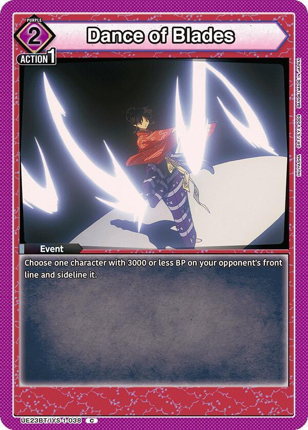 Dance of Blades, UE23BT: Inuyasha UE23BT/IYS-1-038