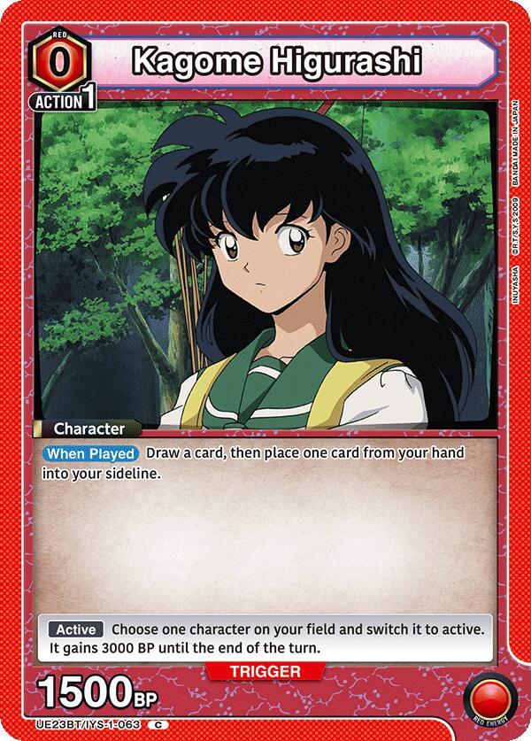 Kagome Higurashi (063), UE23BT: Inuyasha UE23BT/IYS-1-063