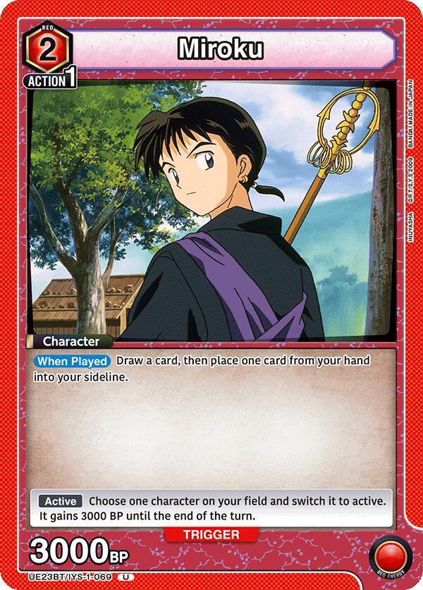 Miroku (069), UE23BT: Inuyasha UE23BT/IYS-1-069
