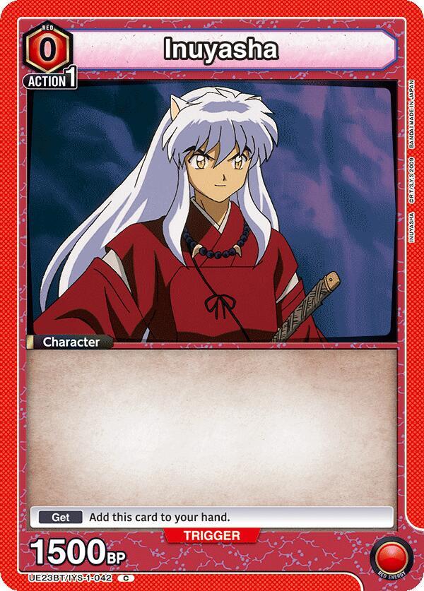 Inuyasha (042) (Box Topper Foil), UE23BT: Inuyasha UE23BT/IYS-1-042