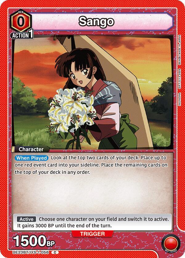 Sango (056) (Box Topper Foil), UE23BT: Inuyasha UE23BT/IYS-1-056