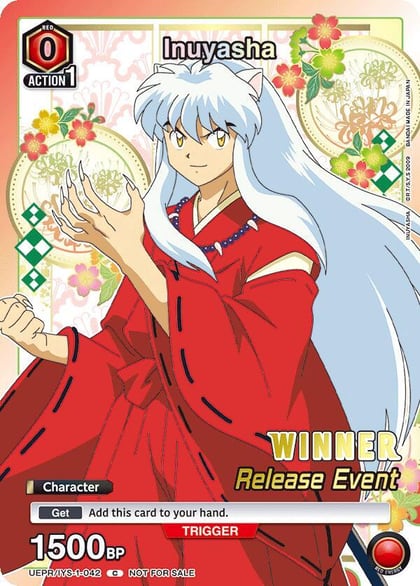 Inuyasha (Release Event Winner), UE23BT: Inuyasha Release Event Cards UEPR/IYS-1-042