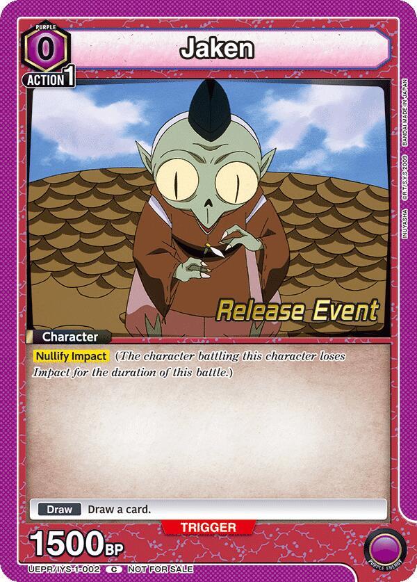 Jaken, UE23BT: Inuyasha Release Event Cards UEPR/IYS-1-002