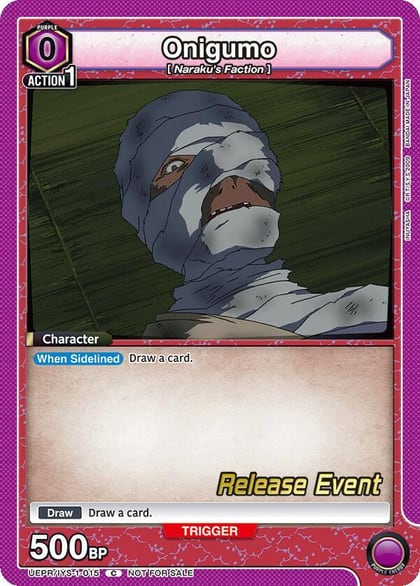 Onigumo, UE23BT: Inuyasha Release Event Cards UEPR/IYS-1-015