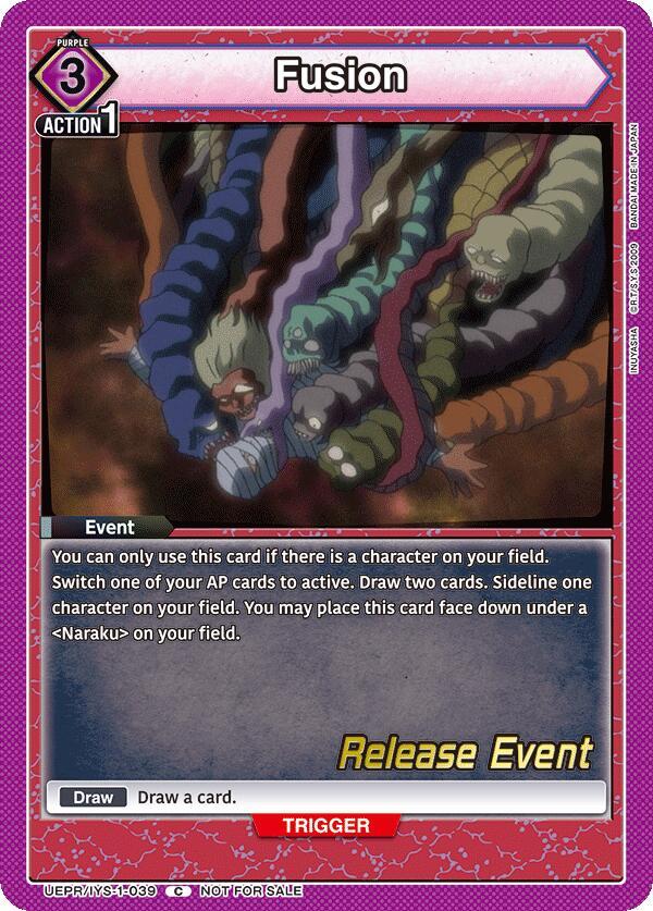 Fusion, UE23BT: Inuyasha Release Event Cards UEPR/IYS-1-039