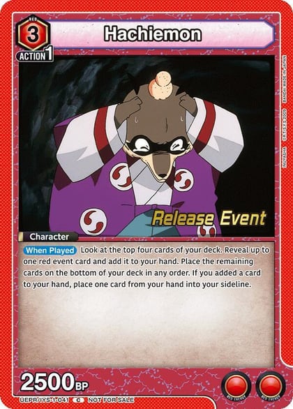 Hachiemon, UE23BT: Inuyasha Release Event Cards UEPR/IYS-1-041