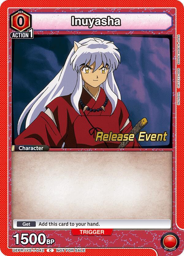 Inuyasha (042), UE23BT: Inuyasha Release Event Cards UEPR/IYS-1-042
