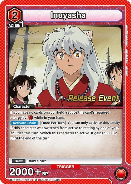 Inuyasha (043), UE23BT: Inuyasha Release Event Cards UEPR/IYS-1-043