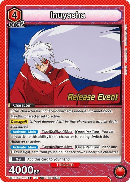 Inuyasha (044), UE23BT: Inuyasha Release Event Cards UEPR/IYS-1-044