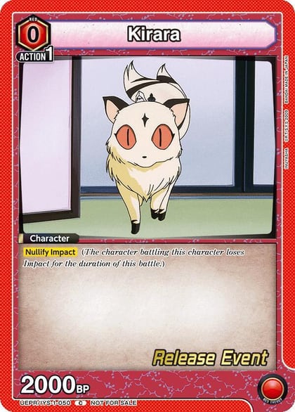 Kirara, UE23BT: Inuyasha Release Event Cards UEPR/IYS-1-050