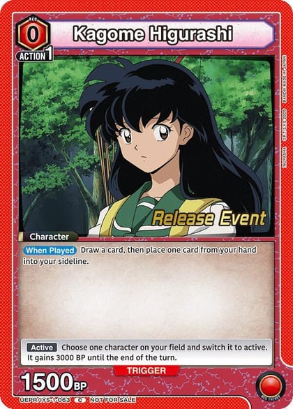 Kagome Higurashi (063), UE23BT: Inuyasha Release Event Cards UEPR/IYS-1-063